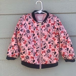 Minnie Mouse Pink Disney Jacket, Zip-Up, 🎀